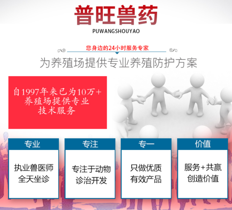 普旺獸藥22年如一為數(shù)十萬(wàn)+養(yǎng)殖用戶提供防護(hù)方案